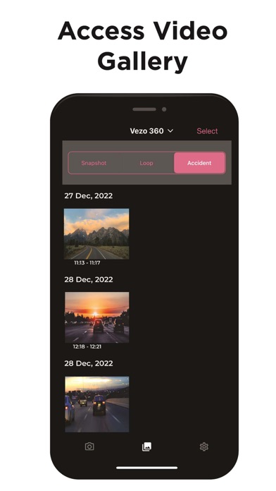VEZO 360 Screenshot