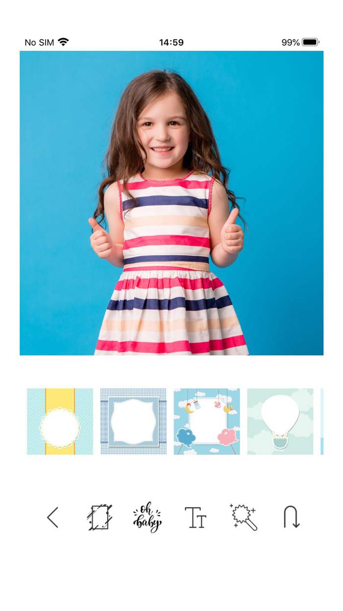 Baby Photo Frame Art