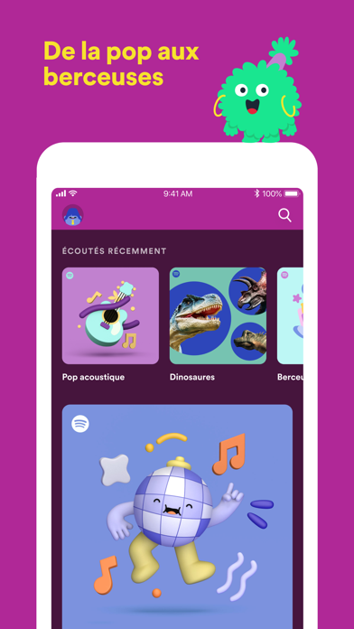 Screenshot #3 pour Spotify Kids
