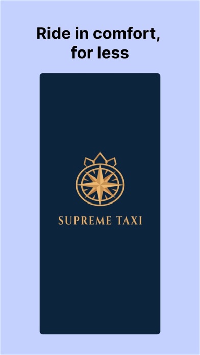 Supreme Taxi User Screenshot