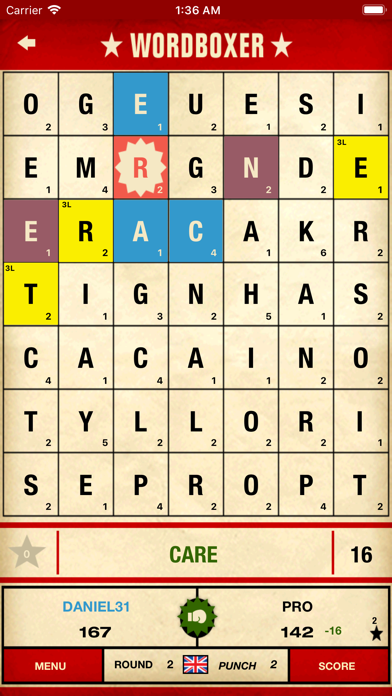 WordBoxer Screenshot
