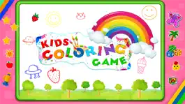 Game screenshot Kids Coloring Drawing Game hack