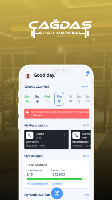 Çağdaş Spor Merkezi Screenshot