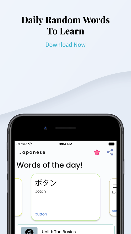 #4. Learn Japanese Language Easily (iOS) Podle: Zubair Saleem