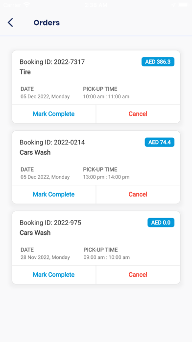Beepz Driver App Screenshot