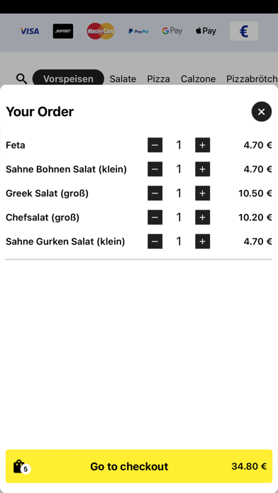 Pizzeria Mykonos Grill Screenshot