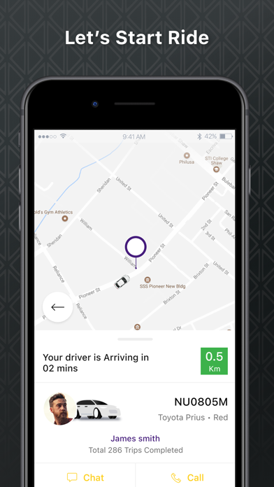 Trip - Rideshare Screenshot