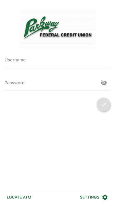 Parkway Federal Credit Union Screenshot