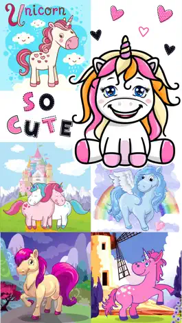Game screenshot Pony Unicorn Puzzles For Kids hack
