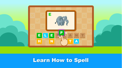 A-Z English Spelling Word Game Screenshot