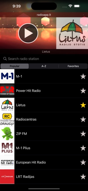 Radio LT on the App Store