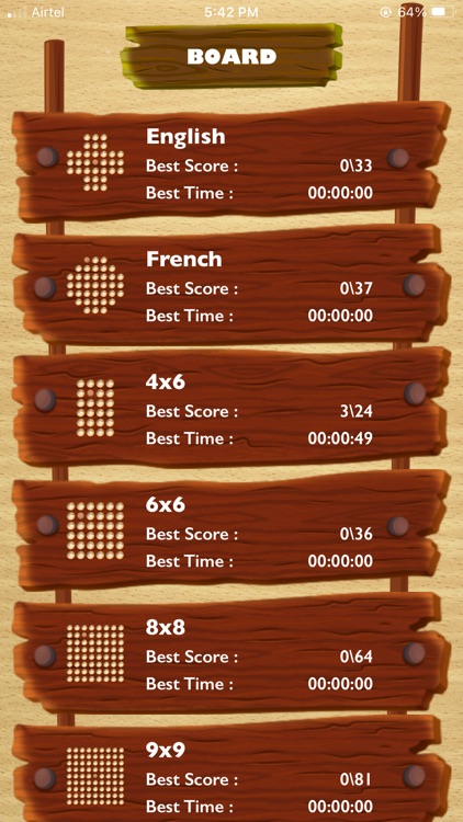 Peg Solitaire - Marble