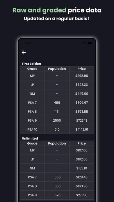 TCG Portfolio - Card Price App Screenshot