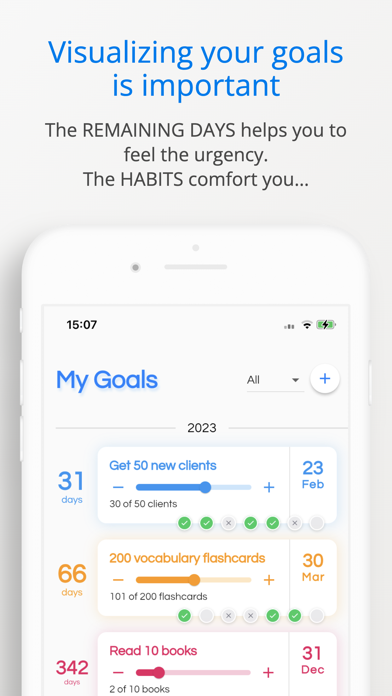 Goaling: Habits & Goals Screenshot