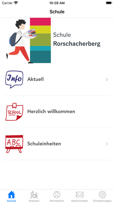 Schule Rorschacherberg Screenshot