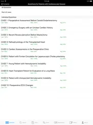 clinical anesthesiology cases ipad bildschirmfoto 3