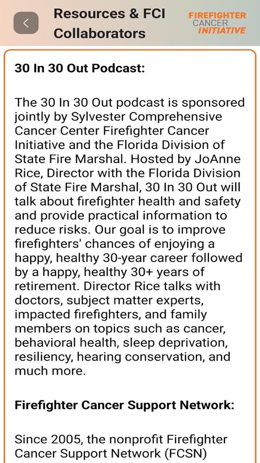 #8. Firefighter Cancer Initiative (iOS) 由: Ace InfoTech LLC
