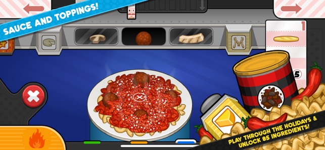 Papa's Pastaria To Go! on the App Store