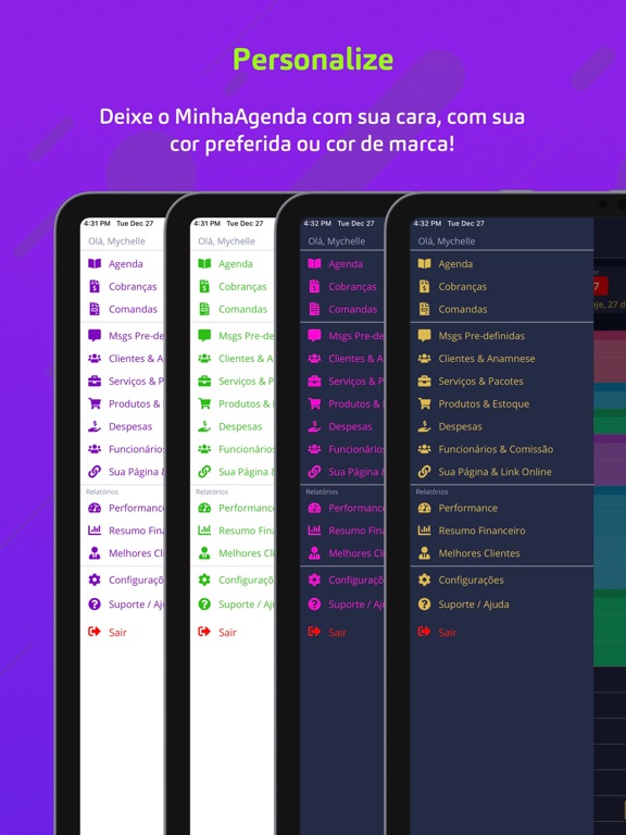 Minha Agenda pra profissionais iPad screenshot 10 - Productivity app