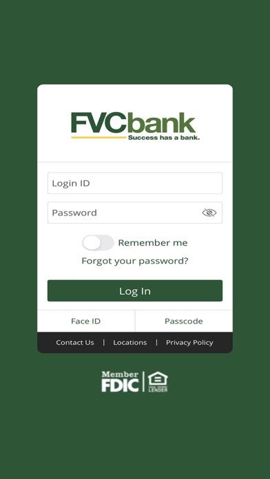 FVCbank Mobile Screenshot