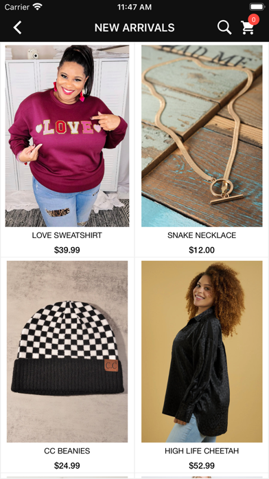 Downtown Bungalow Boutique Screenshot