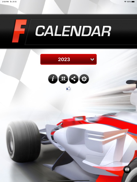 Screenshot #5 pour Formule un Calendrier