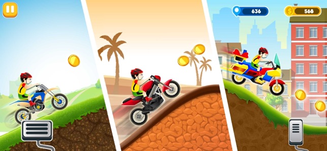 摩托車 爬坡道 競速 遊戲(圖3)-速報App