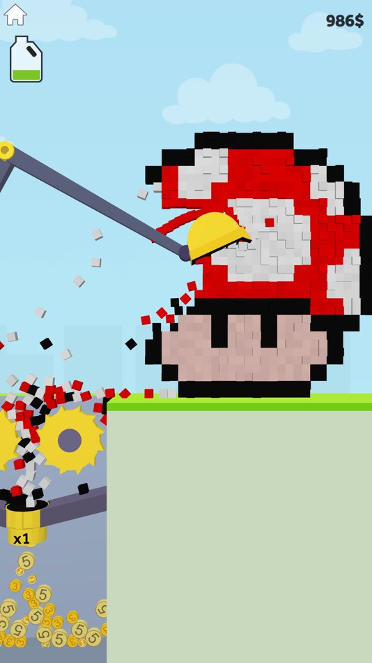 #3. Excavator Crusher (iOS) 由: 杭威宇 卢
