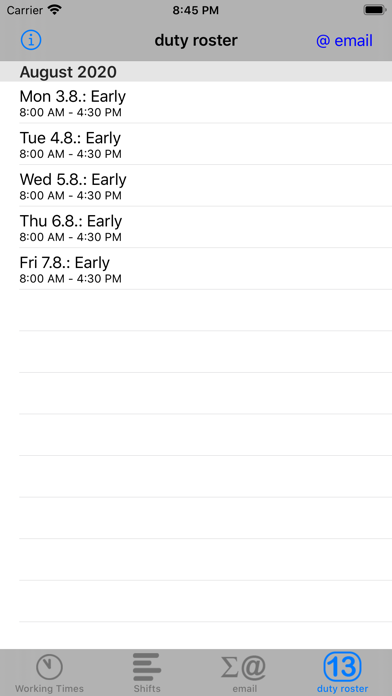 ClockOn Take Your Time Screenshot