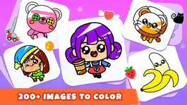 Game screenshot Princess Coloring Book: Paint hack