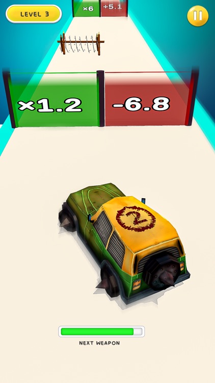 Zombie Shooter Car Game 3D