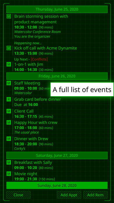 Calendar Scope screenshot 4