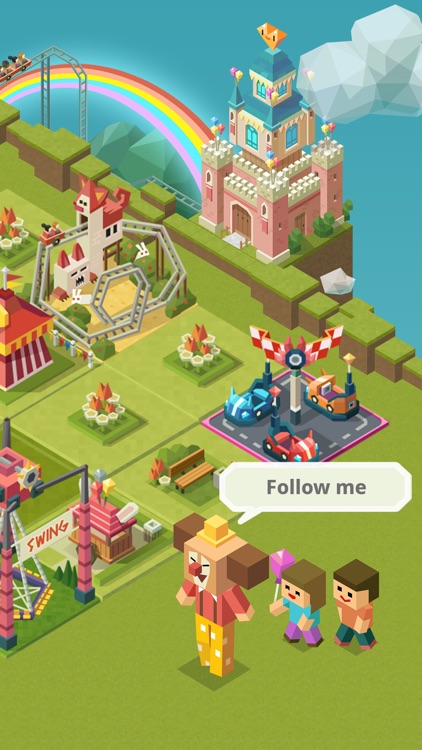 Merge Tycoon: 2048 Theme Park