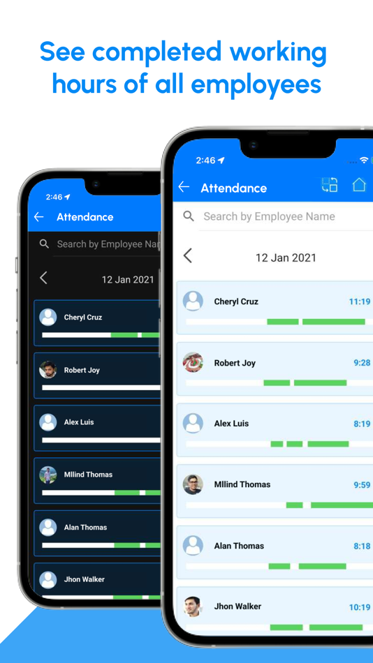 #4. Attendance Application (iOS) 由: RAYO INNOVATIONS PRIVATE LIMITED