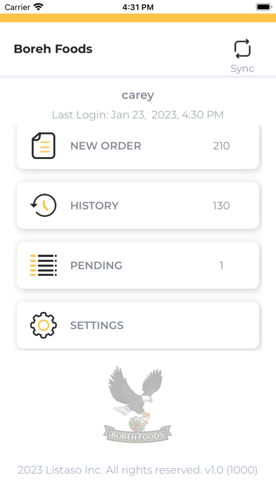Boreh Foods Screenshot