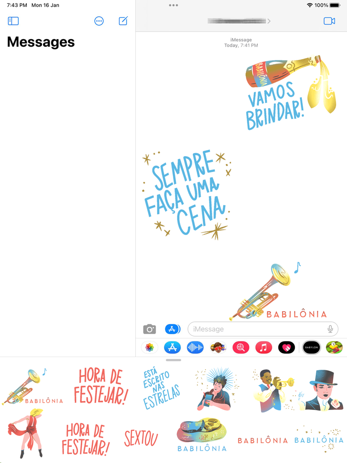 Babilônia Figurinhas