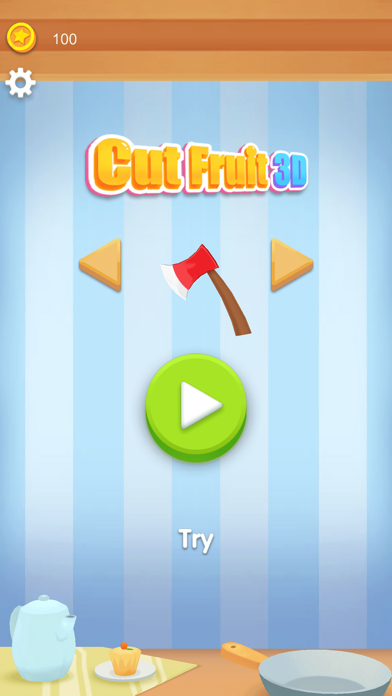 Screenshot #1 pour Cut Fruit 3D