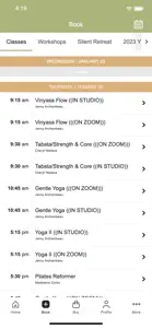 Essence Mind Body Studio screenshot #2 for iPhone