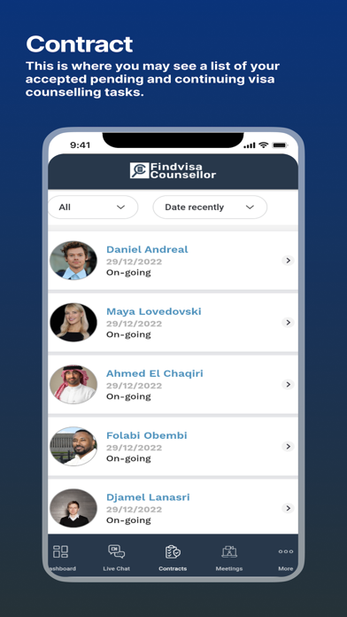 FindVisaCounsellor Counsellor Screenshot