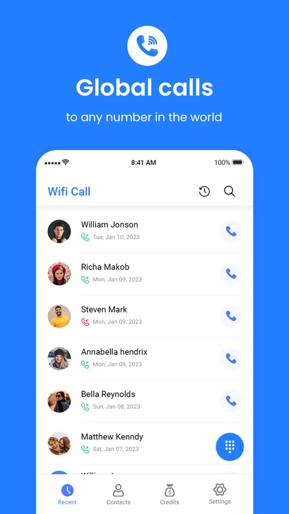 Wifi - Phone Calls
