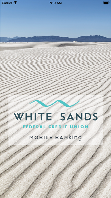 White Sands FCU Mobile Banking Screenshot