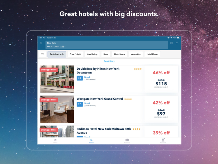 Skiplagged - Exclusive Flights