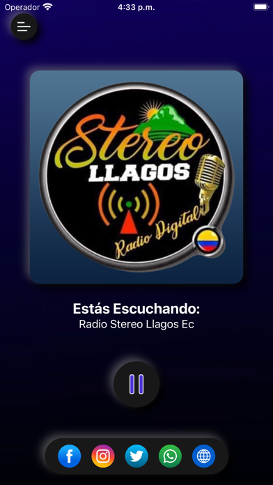 Radio Stereo Llagos Ec Screenshot