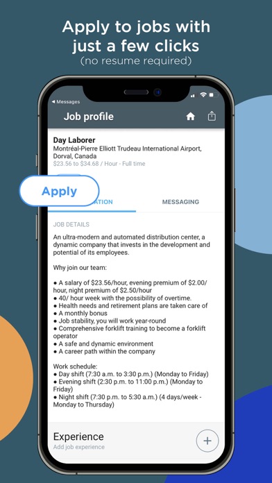 AppyHere Job Search Screenshot