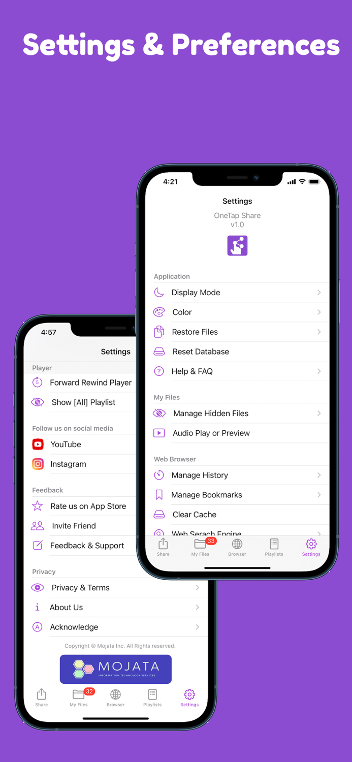 OneTap Share - Files Sharing