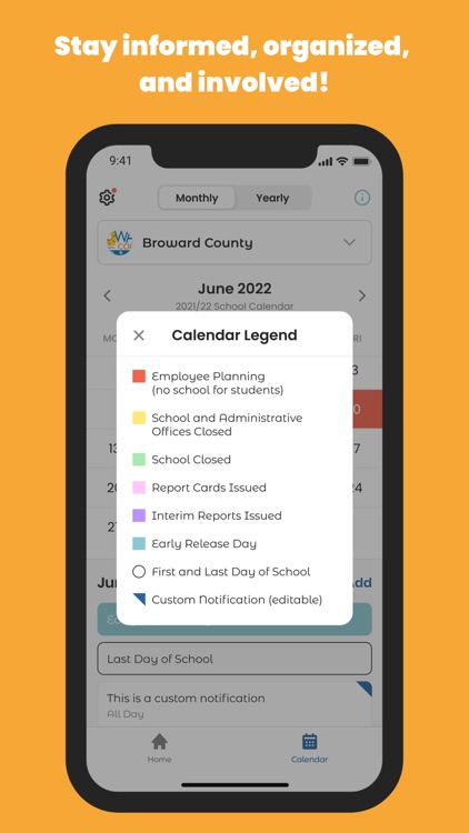 County School Calendar screenshot-4