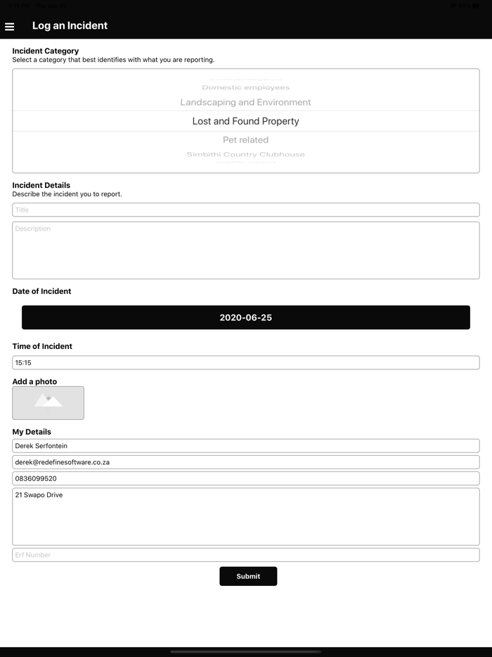Eden Rock Residents App