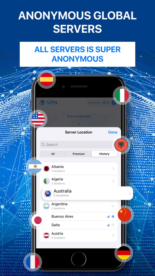 #4. Solamber VPN Security Proxy (iOS) 由: SOL AMBER GROUP