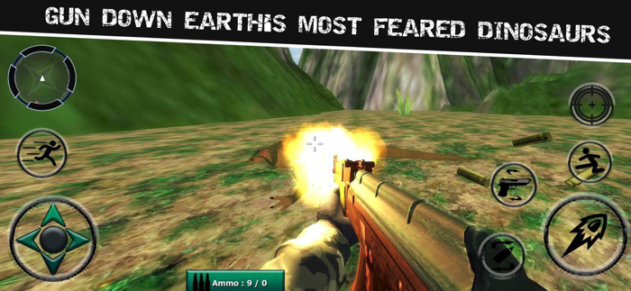 Dinosaur Hunt 3D Survival Game