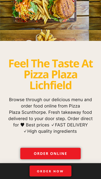 Pizza Plaza Scunthorpe Screenshot
